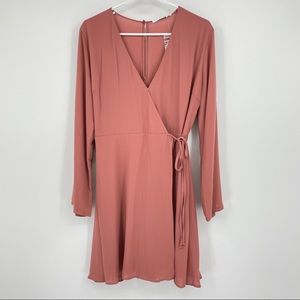 Lush Wrap Dress Size Large